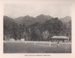 Campo de críquete de Levuka, Fiji, 1912 de Unbekannt