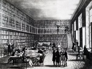 A Biblioteca da Instituição Real, Rua Albemarle de Unbekannt