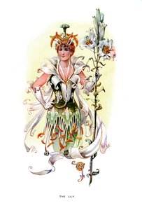 O lírio, 1899 de Unbekannt