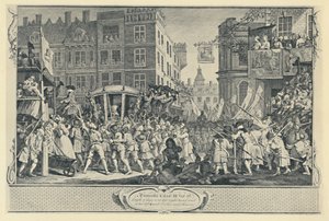 O Lord Mayors Show. Da série Indústria e Ociosidade, 1747, 1920 de Unbekannt