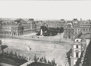 O Louvre, Paris, França, 1895. de Unbekannt