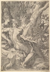 Os amantes, do século XVI ao XVII. de Unbekannt