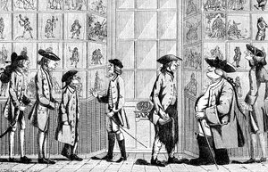 A loja de impressão de macarrão, 1772 de Unbekannt