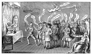 O Mágico ou Cungerer de Garrafa. Credulidade inglesa: ou, Yere all Bottled, 1749 de Unbekannt