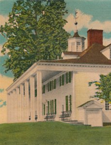 The Mansion, elevação do rio, 1946 de Unbekannt
