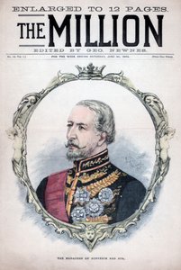 O marquês de Dufferin e Ava, 1892 de Unbekannt