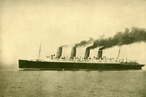 Linha Mauretania Cunard, 30.696 toneladas, c1930. de Unbekannt