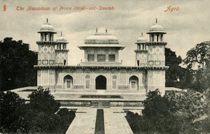 O mausoléu do príncipe Itmad-ood-Dowlah. Agra. de Unbekannt