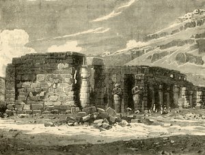 O Memnonium em Tebas, 1890. de Unbekannt