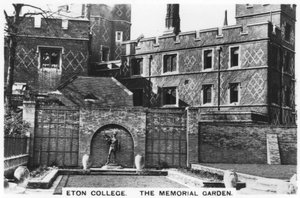 O Memorial Garden Eton College, 1936 de Unbekannt