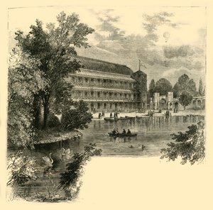O Music Hall, Surrey Gardens, c1878. de Unbekannt