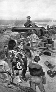 Brigada Naval em Sebastopol, década de 1850 de Unbekannt