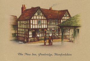 The New Inn, Penbridge, Herefordshire, 1939 de Unbekannt