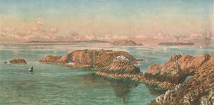 Ilhas do Canal do Arquipélago Normando, 1885, c1902. de Unbekannt