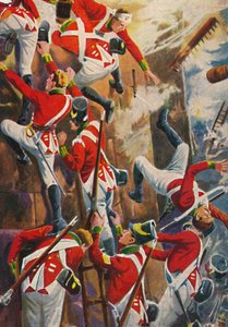 Os fusileiros de Northumberland. Assolando as muralhas de San Vincente, 1939 de Unbekannt