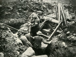A ofensiva na frente de Cambrai: um incidente curioso da batalha, 1919. de Unbekannt