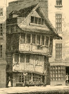 A fonte velha, nos Minories, 1798, c1872. de Unbekannt