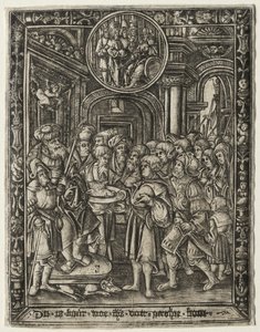 O Velho Rei em Seu Trono, c. 1520 de Unbekannt
