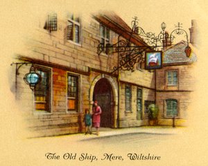 O navio velho, Mere, Wiltshire, 1939. de Unbekannt