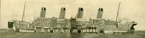 As 46.439 toneladas olímpicas mostradas na seção, c1930. de Unbekannt