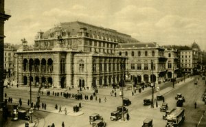 O Opera House, Viena, Áustria, c1935. de Unbekannt