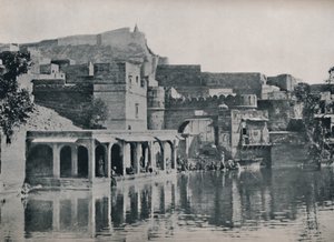 O tanque Padam Sagar em Jodhpur, 1936. de Unbekannt