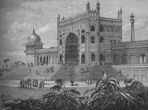 O palácio em Deli, c1880 de Unbekannt
