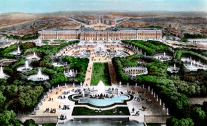 O Palácio de Versalhes, Paris, França, início do século XX de Unbekannt
