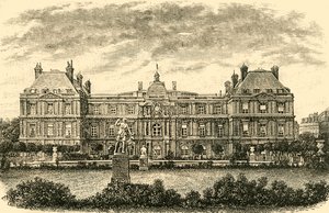 Palácio de Luxemburgo, Paris, 1890. de Unbekannt