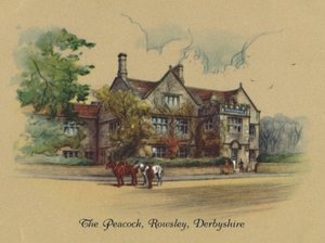O pavão, Rowsley, Derbyshire, 1939 de Unbekannt