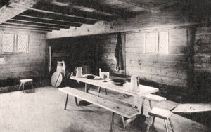 O primeiro posto comercial das colônias de Plymouth, Bourne, Massachusetts, EUA, c1900s de Unbekannt