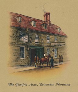 Os braços de Pomfret, Towcester, Northants, 1939 de Unbekannt