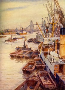 The Pool of London, c1948. de Unbekannt