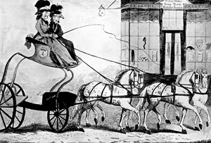 Portland Place, século XVIII de Unbekannt