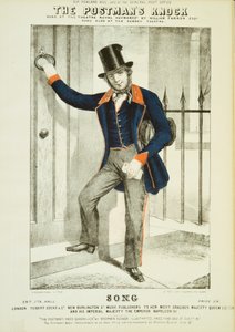 The Postmans Knock c1855. de Unbekannt