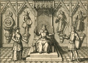 Os principais ídolos dos saxões, cultuados na Grã-Bretanha, do final do século XVI ao início do século XVII de Unbekannt
