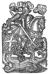 O Cavaleiro Redcrosse, 1598, 1893 de Unbekannt