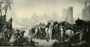 O alívio de Lucknow ... novembro de 1857, 1901. de Unbekannt