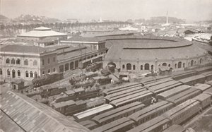 O Terminal do Rio de Janeiro da Ferrovia Central do Brasil, 1914 de Unbekannt