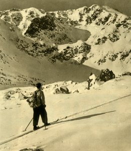 O Rottenmann e Wölz Tauern, Styria, Áustria, c1935. de Unbekannt