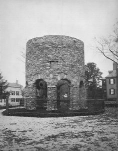 A torre redonda em Newport, c1892 de Unbekannt
