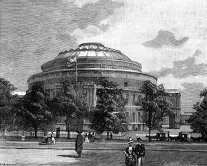 Royal Albert Hall, Kensington, Londres, 1900 de Unbekannt