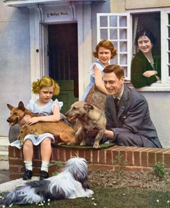 A família real em Windsor, década de 1930 de Unbekannt