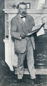 The Rt. Hon. David Lloyd George, deputado, chanceler do Tesouro, c1914 de Unbekannt