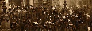 The Run on the Birkbeck Bank, 1910, 1933. de Unbekannt