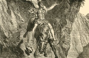O sacrifício de Curtius, 1890. de Unbekannt
