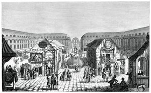 A Feira de Saint Ovide, 1885 de Unbekannt