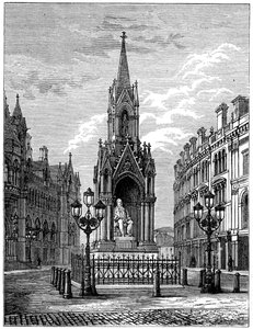 A estátua de sal em Bradford, c1880 de Unbekannt
