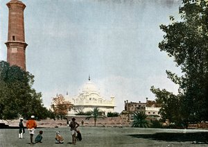 O Samadhi de Ranjit Singh, Lahore, Índia, c1890 de Unbekannt