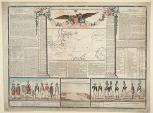 O Regimento de Guarda-vidas Semenovsky, 1810 de Unbekannt